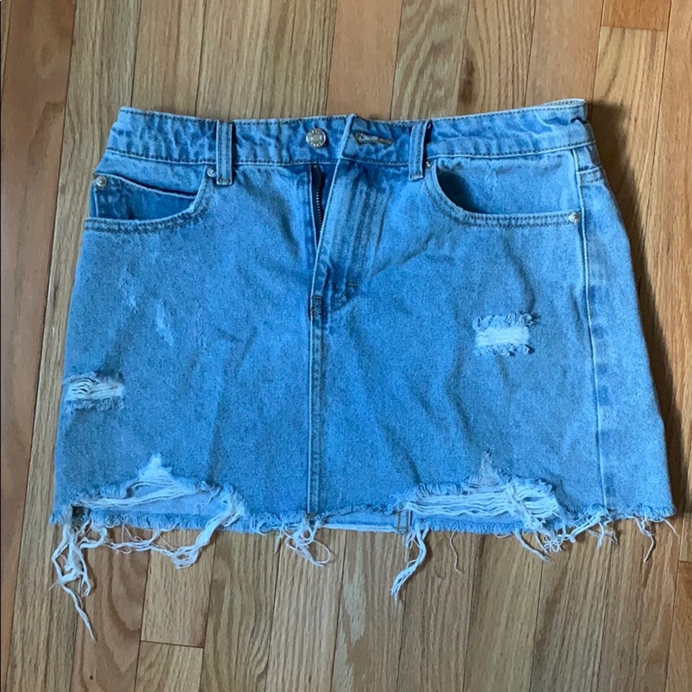 Denim skirt
